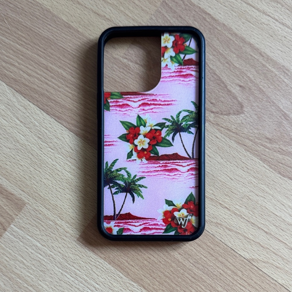 Wildflowers Tropical Paradise Phone Case - Pink and Red